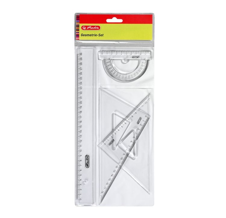 Produktbild: Herlitz Geometrie Set, 4-teilig