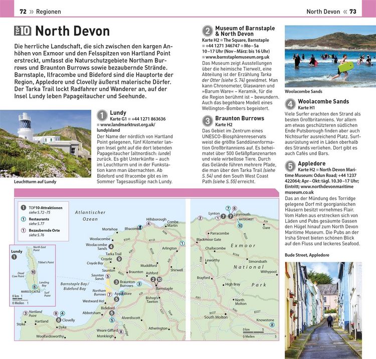 Produktbild: TOP10 Reisef&uuml;hrer Cornwall & Devon