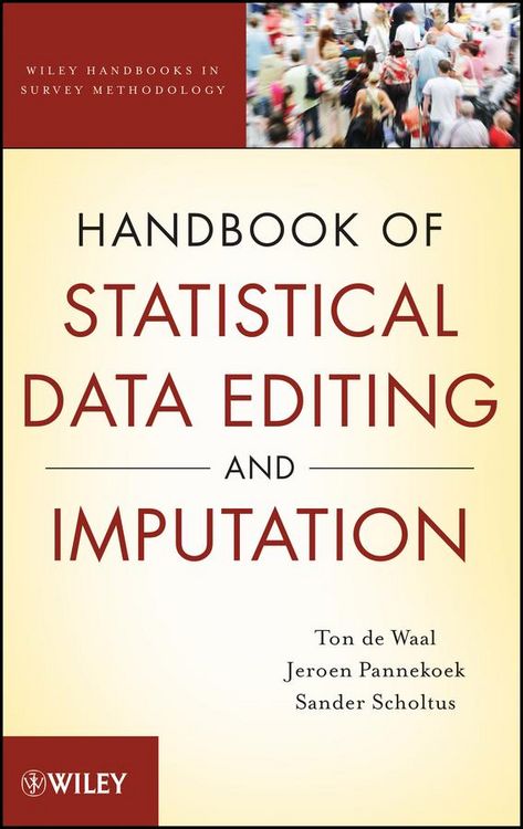 Produktbild: Handbook of Statistical Data Editing and Imputation