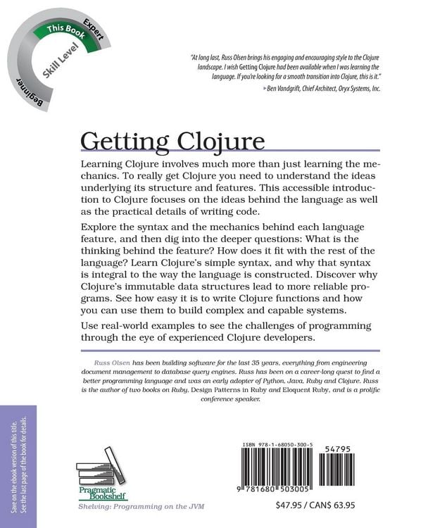 Produktbild: Getting Clojure
