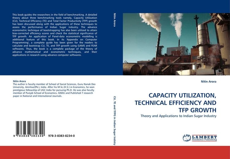 Produktbild: CAPACITY UTILIZATION, TECHNICAL EFFICIENCY AND TFP GROWTH