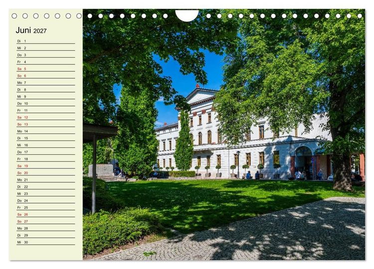 Produktbild: Weimar - Mit Plan durch das Jahr (Wandkalender 2027 DIN A4 quer), CALVENDO Monatskalender