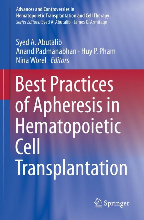 Produktbild: Best Practices of Apheresis in Hematopoietic Cell Transplantation