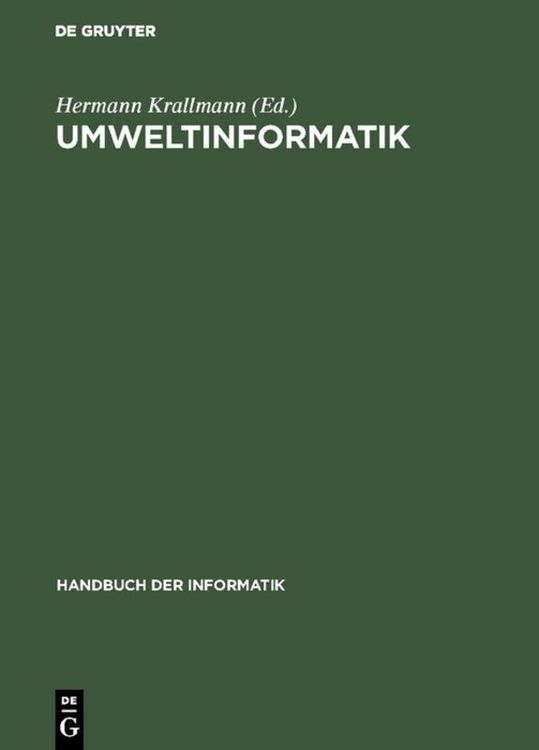 Produktbild: Umweltinformatik