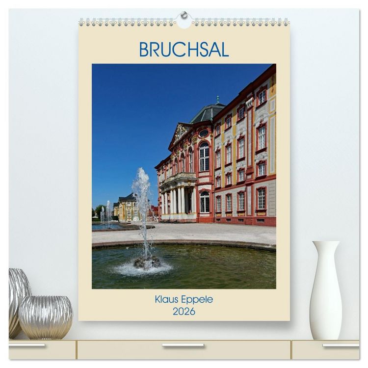 Produktbild: BRUCHSAL (hochwertiger Premium Wandkalender 2026 DIN A2 hoch), Kunstdruck in Hochglanz