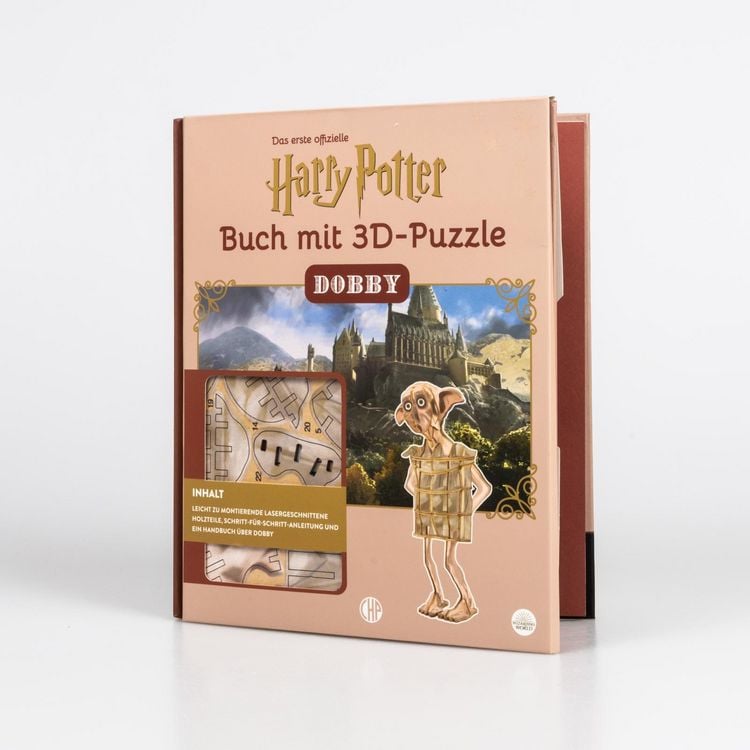 Produktbild: Harry Potter - Dobby - Das offizielle Buch mit 3D-Puzzle Fan-Art