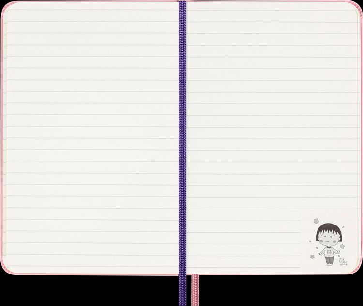Produktbild: Moleskine Sakura Notizbuch, P/A6, Liniert, Fester Einband
