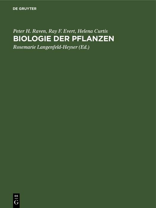Produktbild: Biologie der Pflanzen