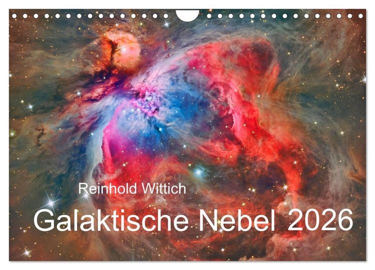 Produktbild: Galaktische Nebel (Wandkalender 2026 DIN A4 quer), CALVENDO Monatskalender