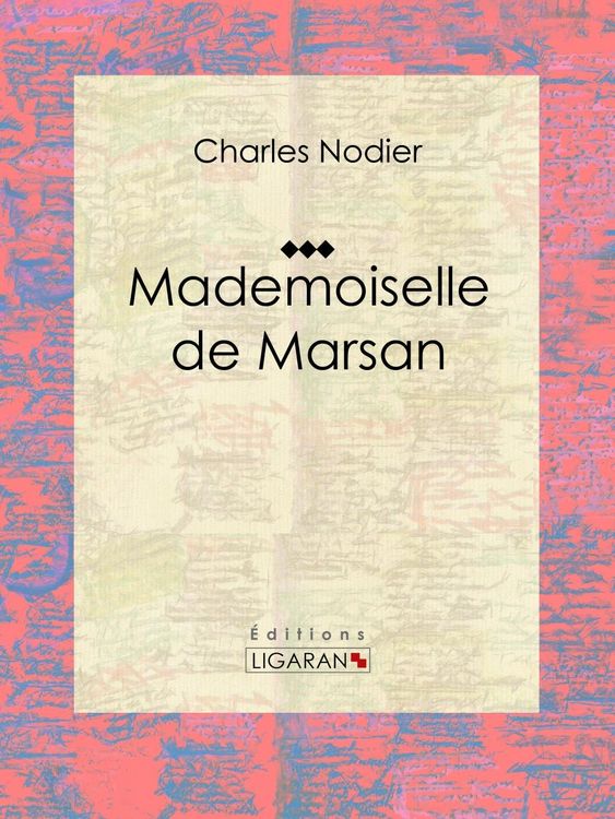 Produktbild: Mademoiselle de Marsan