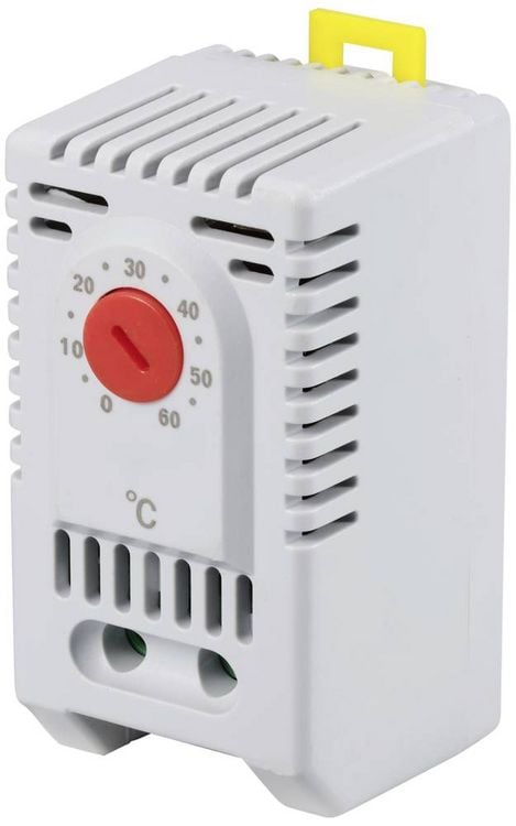 Produktbild: TRU COMPONENTS Schaltschrankheizungs-Thermostat TC-NT31-F NC 1 &Ouml;ffner (L x B x H) 60 x 33 x 43 mm 1 St.