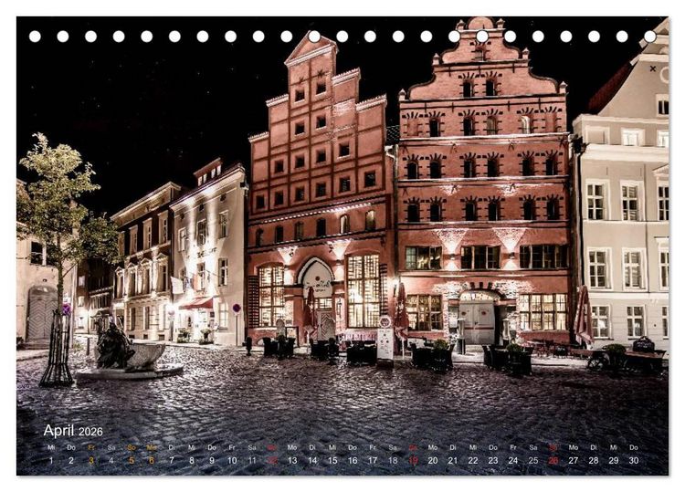 Produktbild: Im Osten viel Sch&ouml;nes - Stralsund (Tischkalender 2026 DIN A5 quer), CALVENDO Monatskalender