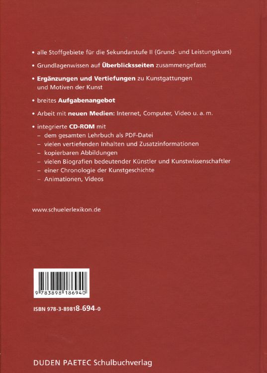 DUDEN ドイツ語の本 KunstgeschichteⅡ DUDEN ドイツ語の本