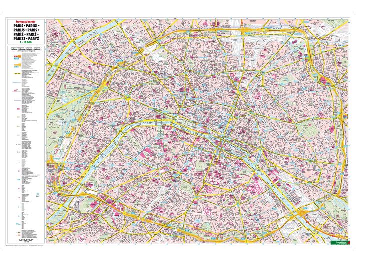 Produktbild: freytag & berndt Stadtplan Paris 1:13.000