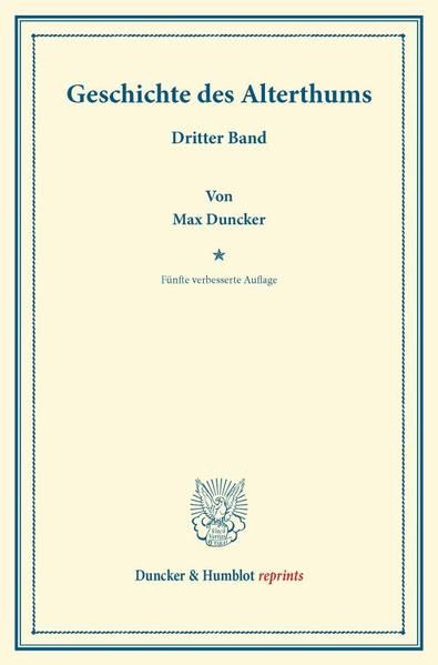 Produktbild: Geschichte des Alterthums.