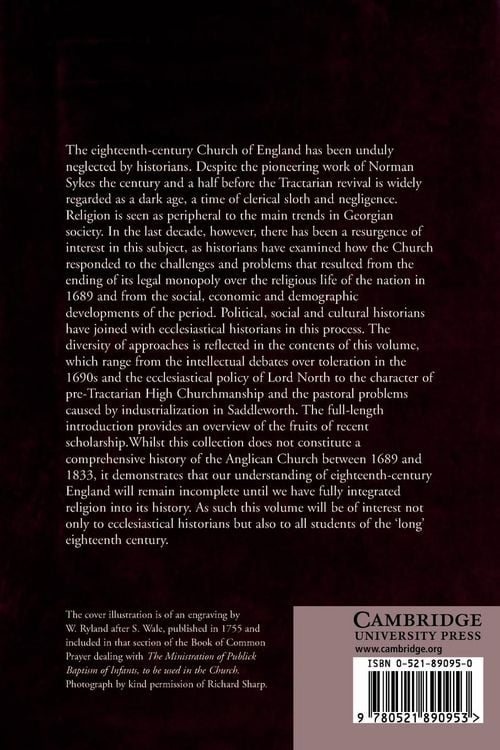 Produktbild: The Church of England C.1689 C.1833