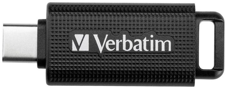 Produktbild: Verbatim Store 'n' Go USB-C&reg; USB-Stick 64GB Schwarz 49458 USB-C&reg; (USB 3.2 Gen 1)