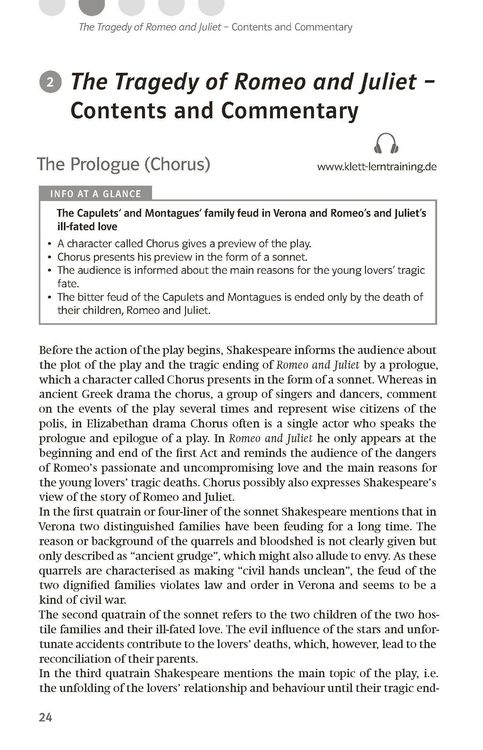 Produktbild: Lekt&uuml;rehilfen William Shakespeare 'Romeo and Juliet'