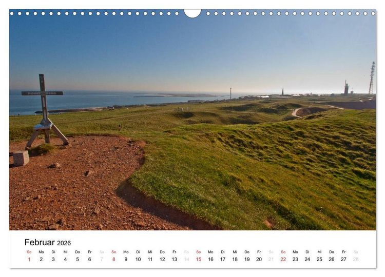 Produktbild: Helgoland (Wandkalender 2026 DIN A3 quer), CALVENDO Monatskalender