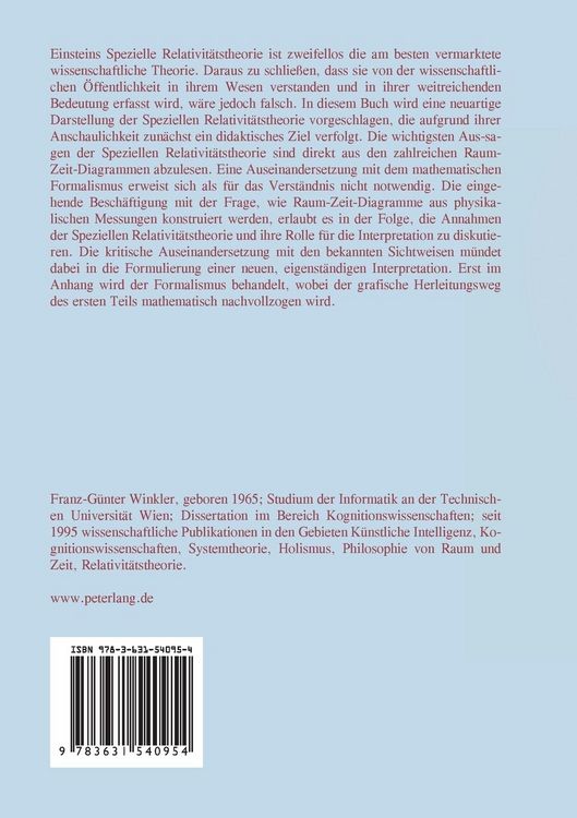 Produktbild: Die Spezielle Relativit&auml;tstheorie