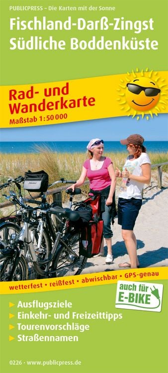 Produktbild: Fischland - Darß - Zingst 1:50 000