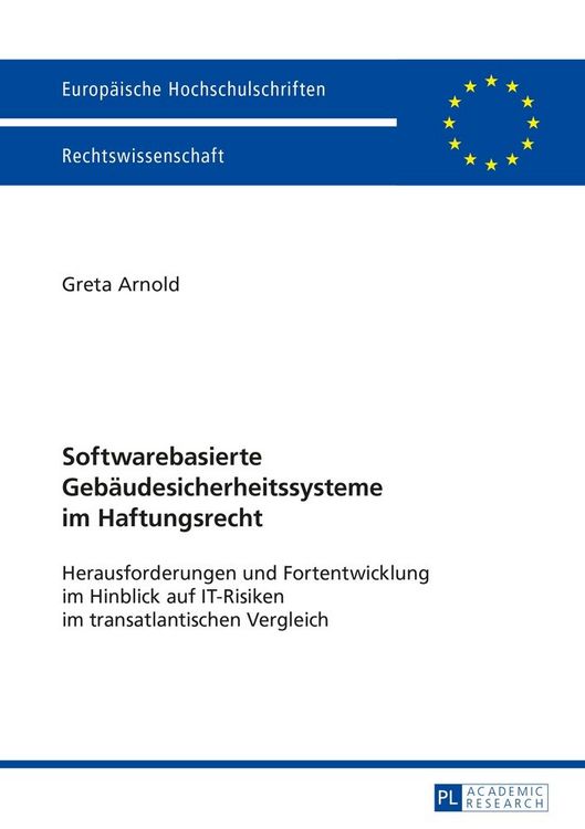 Produktbild: Softwarebasierte Geb&auml;udesicherheitssysteme im Haftungsrecht