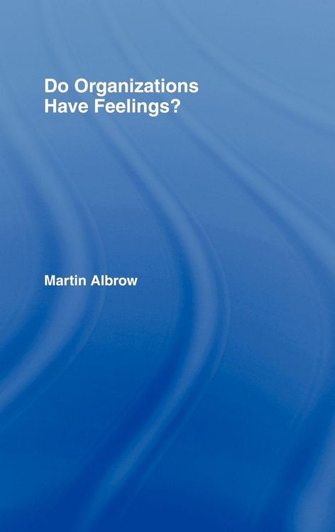 Produktbild: Do Organizations Have Feelings?