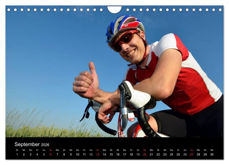 Produktbild: BIKE and FUN (Wandkalender 2026 DIN A4 quer), CALVENDO Monatskalender