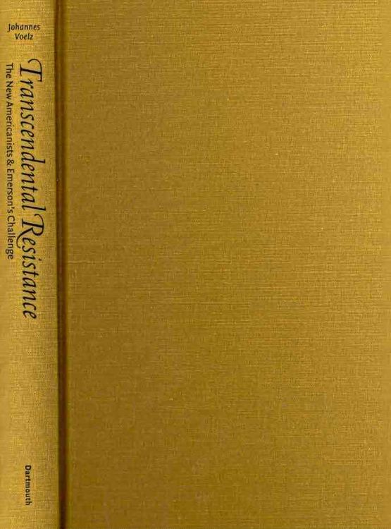 Produktbild: Transcendental Resistance: The New Americanists and Emerson's Challenge
