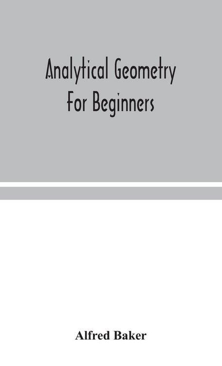 Produktbild: Analytical Geometry For Beginners