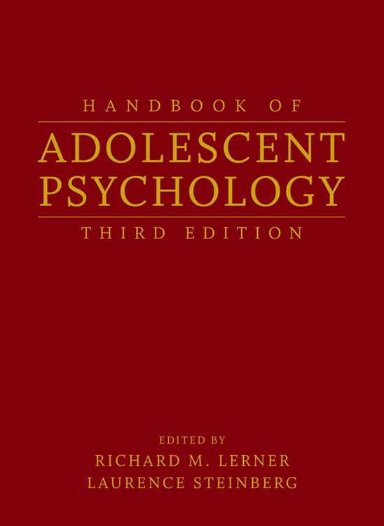 Produktbild: Handbook of Adolescent Psychology, 2 Volume Set