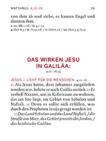 Produktbild: Klein-Ausgabe 4 Evangelien