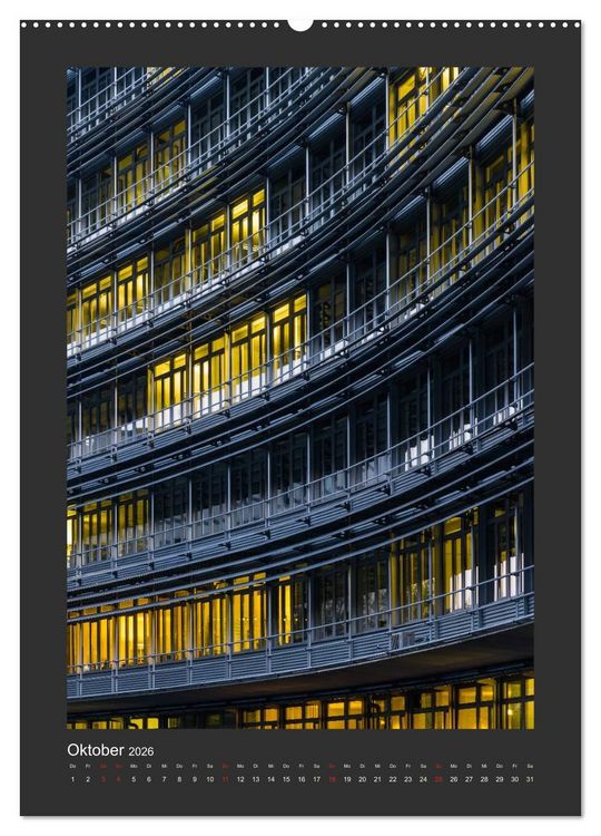 Produktbild: Plakative Architektur (hochwertiger Premium Wandkalender 2026 DIN A2 hoch), Kunstdruck in Hochglanz
