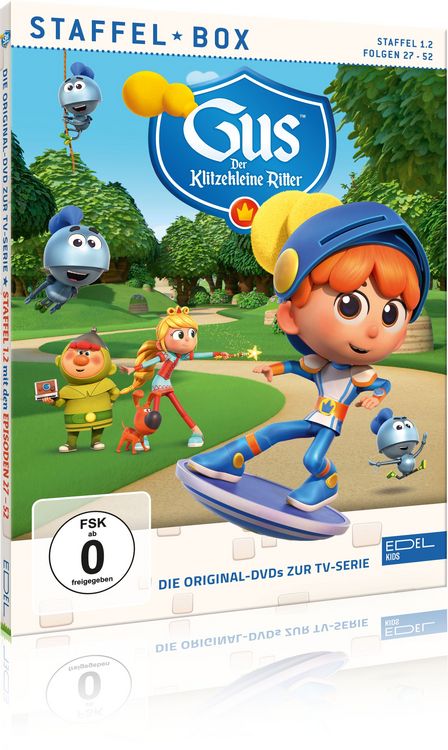 Produktbild: GUS - Der klitzekleine Ritter - Staffelbox 1.2 [2 DVDs]