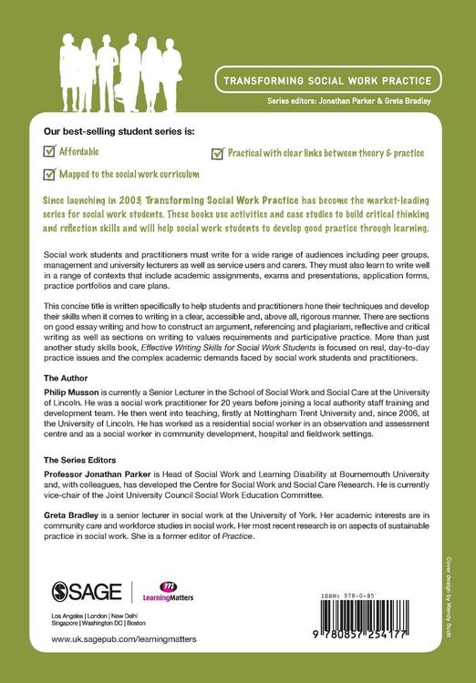Produktbild: Effective Writing Skills for Social Work Students