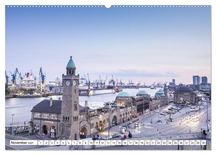 Produktbild: Elbetal Nord - Radland Deutschland (hochwertiger Premium Wandkalender 2027 DIN A2 quer), Kunstdruck in Hochglanz
