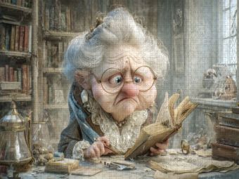 Produktbild: CALVENDO Puzzle Ein Motiv aus dem Kalender Oma macht jetzt Sonderschicht | 1000 Teile Lege-Gr&ouml;&szlig;e 64x48cm Foto-Puzzle f&uuml;r gl&uuml;ckliche Stunden