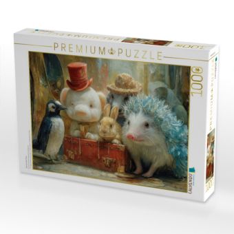 Produktbild: CALVENDO Puzzle Humorvolle Tiere | 1000 Teile Lege-Gr&ouml;&szlig;e 64x48cm Foto-Puzzle f&uuml;r gl&uuml;ckliche Stunden