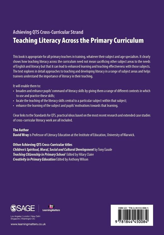 Produktbild: Teaching Literacy Across the Primary Curriculum