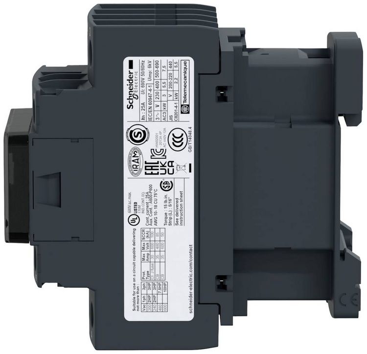 Produktbild: Schneider Electric LC1D128P7 Leistungssch&uuml;tz 1 St.