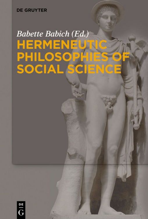 Produktbild: Hermeneutic Philosophies of Social Science