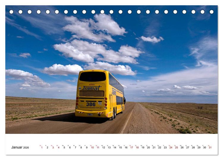 Produktbild: Faszinierendes Patagonien (Tischkalender 2026 DIN A5 quer), CALVENDO Monatskalender
