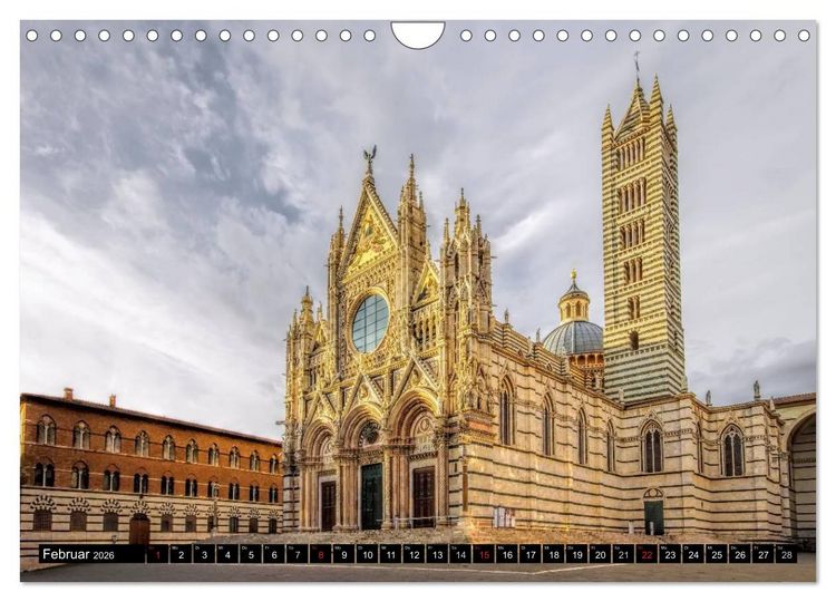 Produktbild: Kirchen in Italien (Wandkalender 2026 DIN A4 quer), CALVENDO Monatskalender