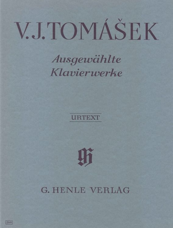 Produktbild: Václav Jan Tomášek - Ausgewählte Klavierwerke