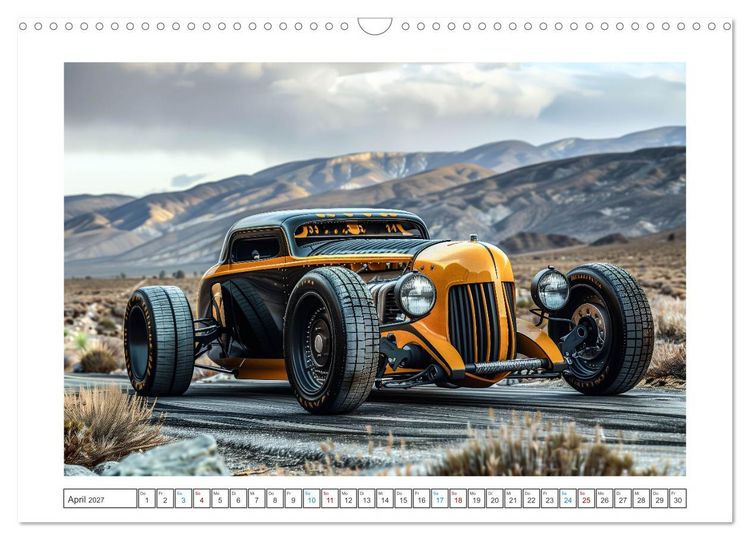 Produktbild: Road Kings (Wandkalender 2027 DIN A3 quer), CALVENDO Monatskalender