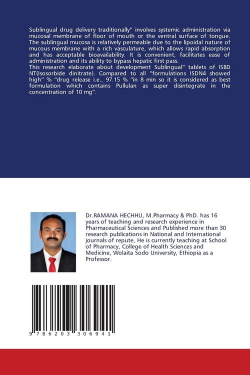 Produktbild: Isosorbide dinitrate - Sublingual Tablets