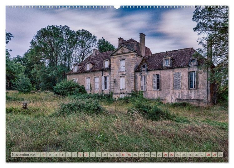 Produktbild: Lost Places - vergessene Sch&auml;tze (hochwertiger Premium Wandkalender 2026 DIN A2 quer), Kunstdruck in Hochglanz
