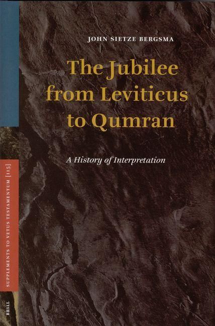 Produktbild: The Jubilee from Leviticus to Qumran