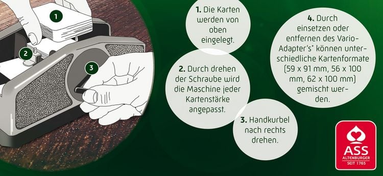 Produktbild: Kartenmischer Vario
