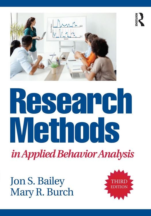 Produktbild: Research Methods in Applied Behavior Analysis